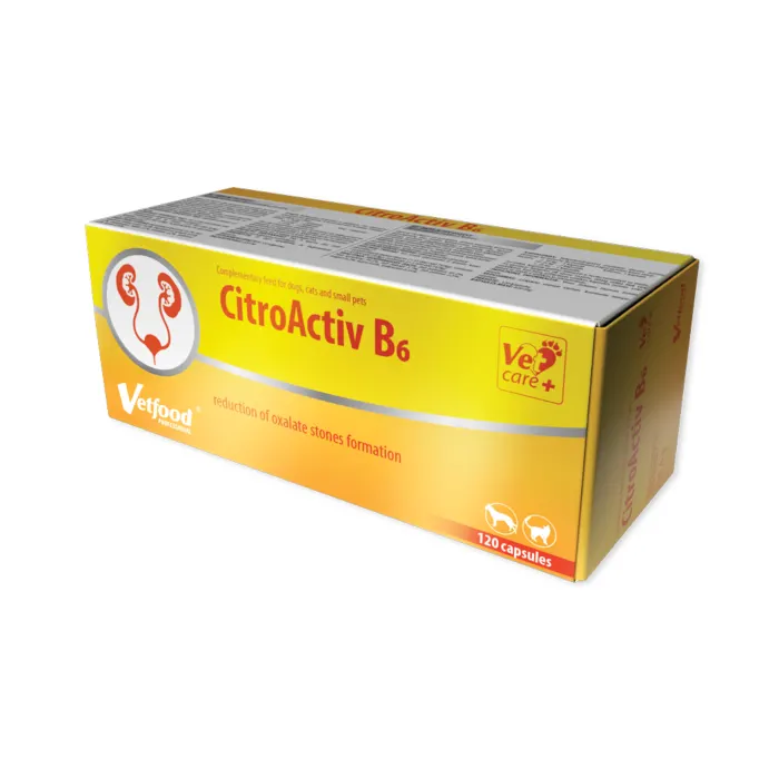 VetFood CitroActiv B6, 120 capsule