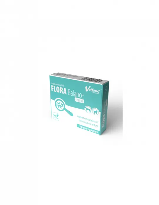 VetFood Flora Balance Mini, 30 capsule