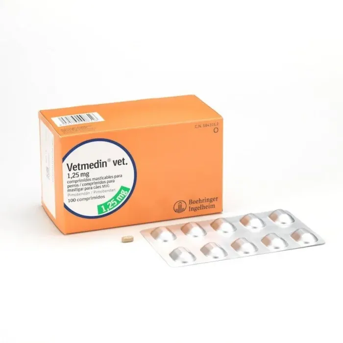 VETMEDIN 1.25 MG - 100 TABLETE MASTICABILE