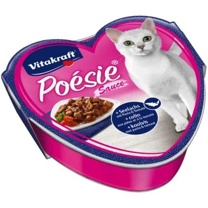 Vitakraft Conserva Poesie Sauce Cod/Paste/Tomate 85 g
