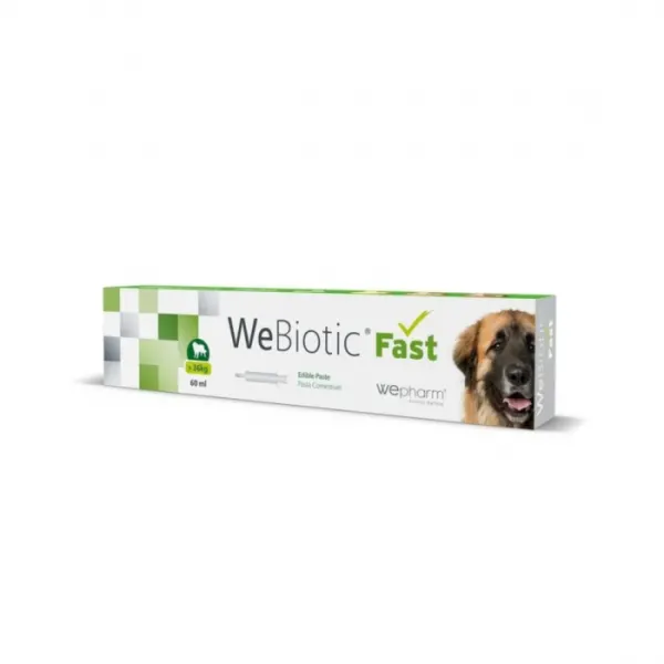 WeBiotic Fast, Supliment digestiv pentru caini- 60 ml