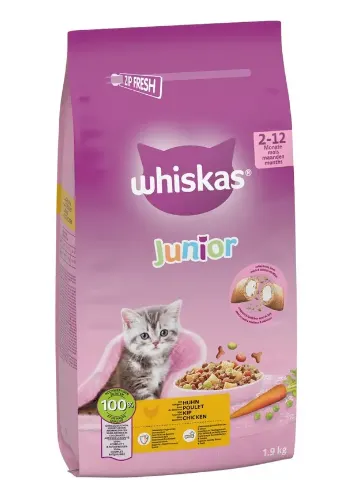 Whiskas Junior Pui 300 g