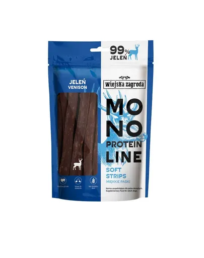 WIEJSKA ZAGRODA benzi moi monoproteice cu cerb pentru câini 100 g