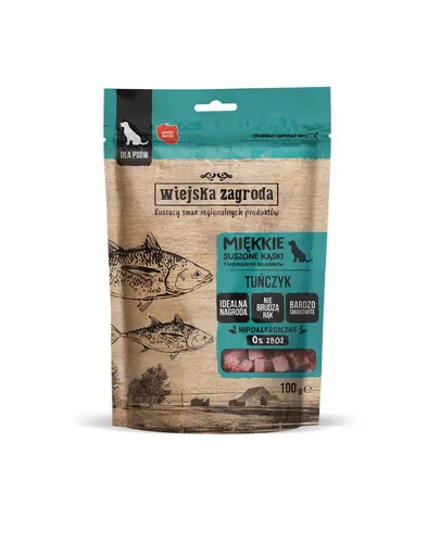 WIEJSKA ZAGRODA Ton delicatesă pentru câini 100 g