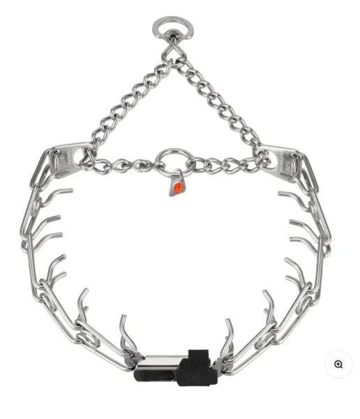 Zgarda dresaj Inox 3.2mm/60cm Sistem ClicLock