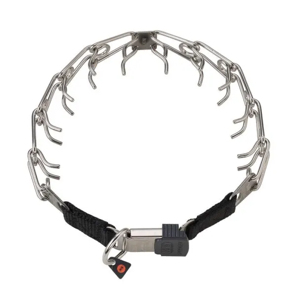 Zgarda dresaj Inox 4mm/60 cm sistem ClicLock