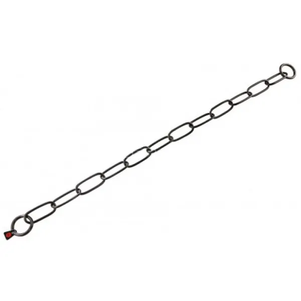 Zgarda lant inox negru 4mm/67cm