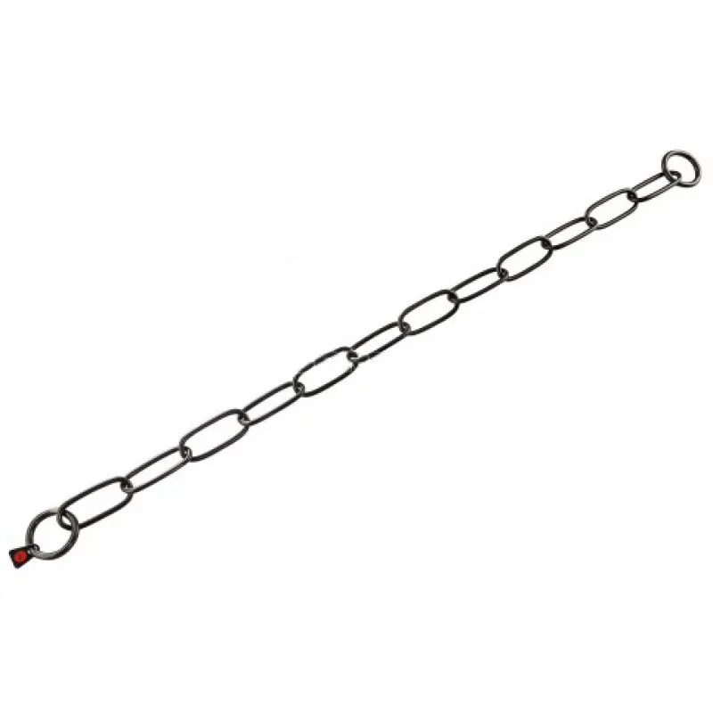 Zgarda lant inox negru 4mm/67cm